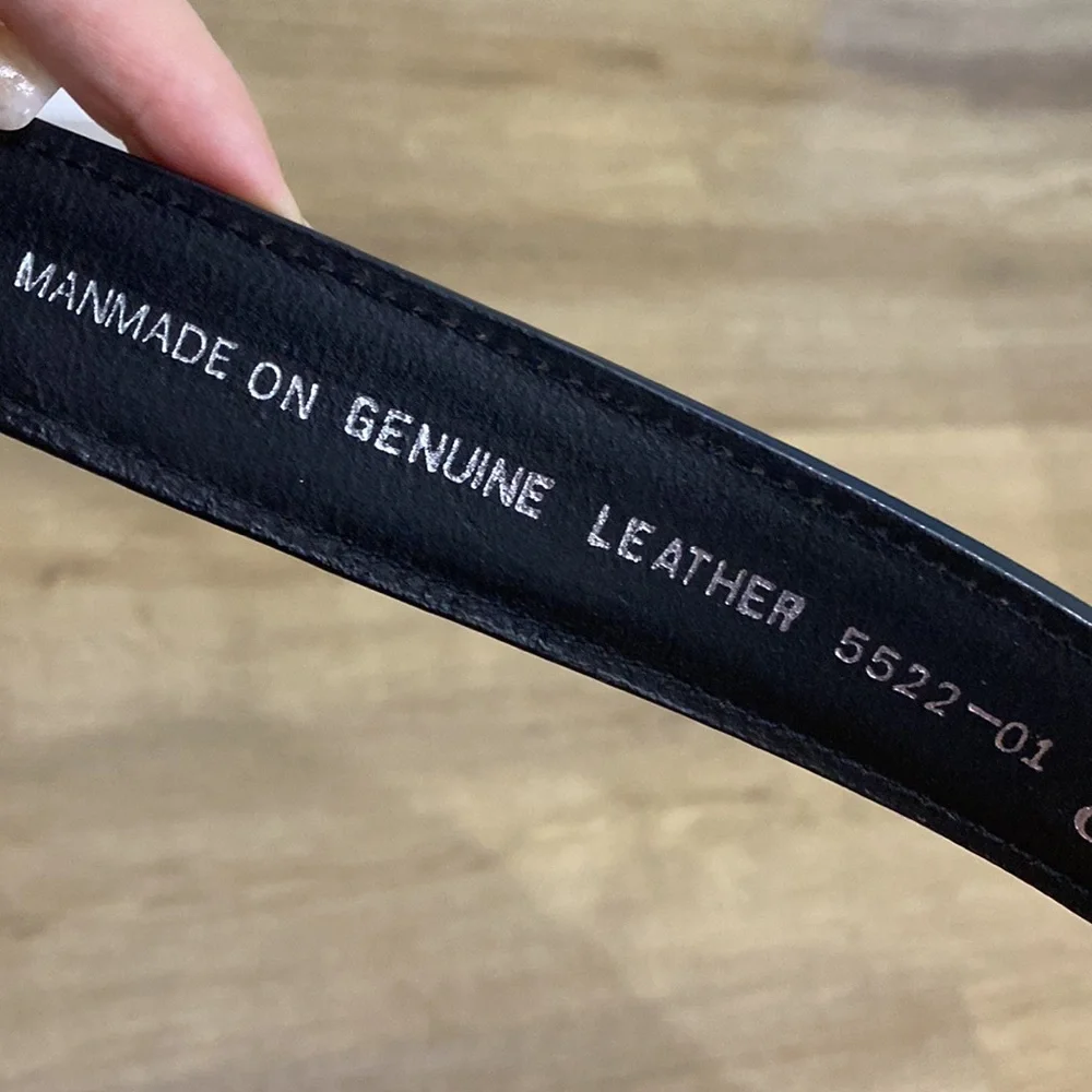 NWOT Timber Creek by Wrangler Manmade Leather Belt |Size 40 - Picture 5 of 5